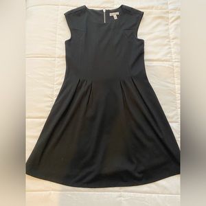 Black dress, silver zipper, VGUC